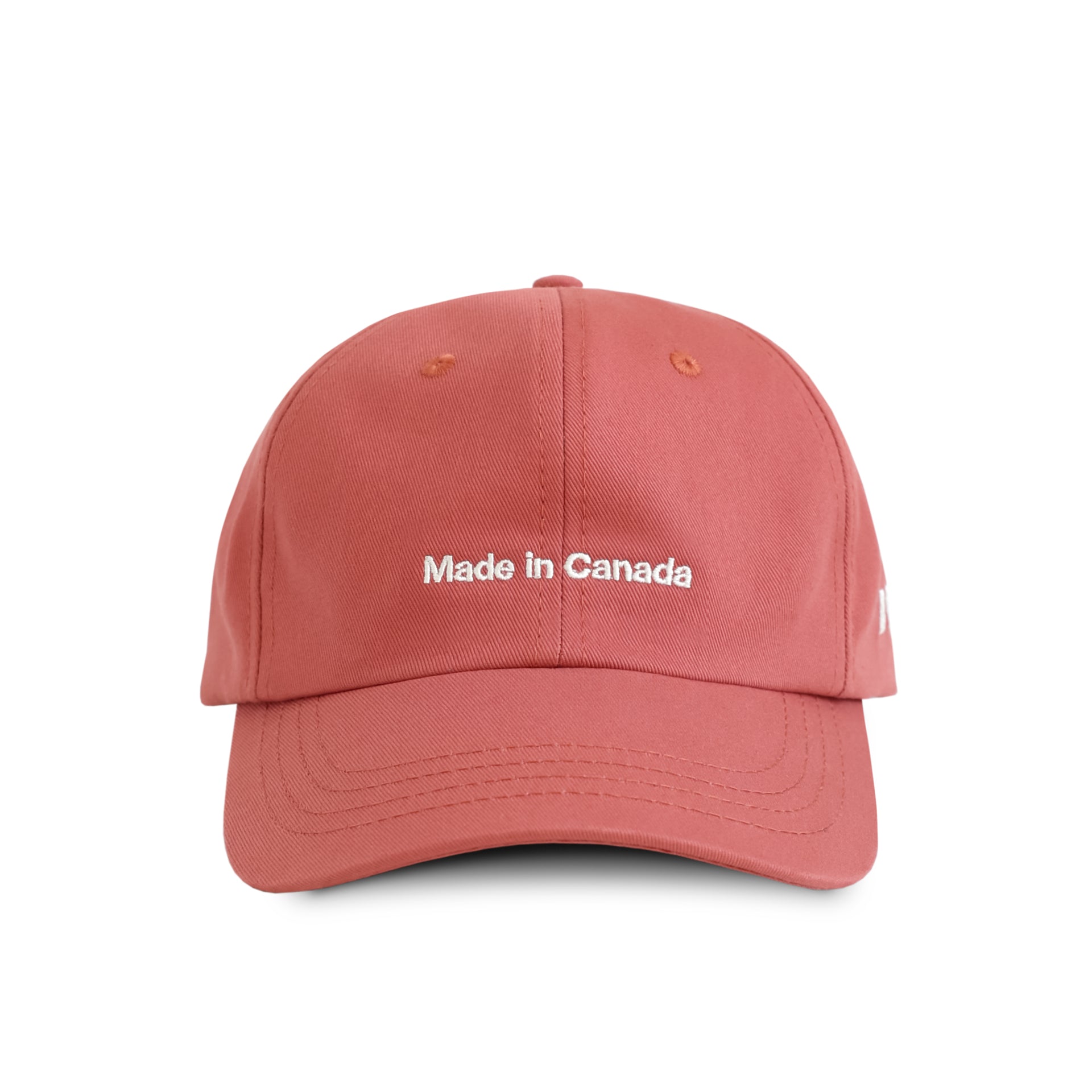 Made in Canada Baseball Hat Faded Red