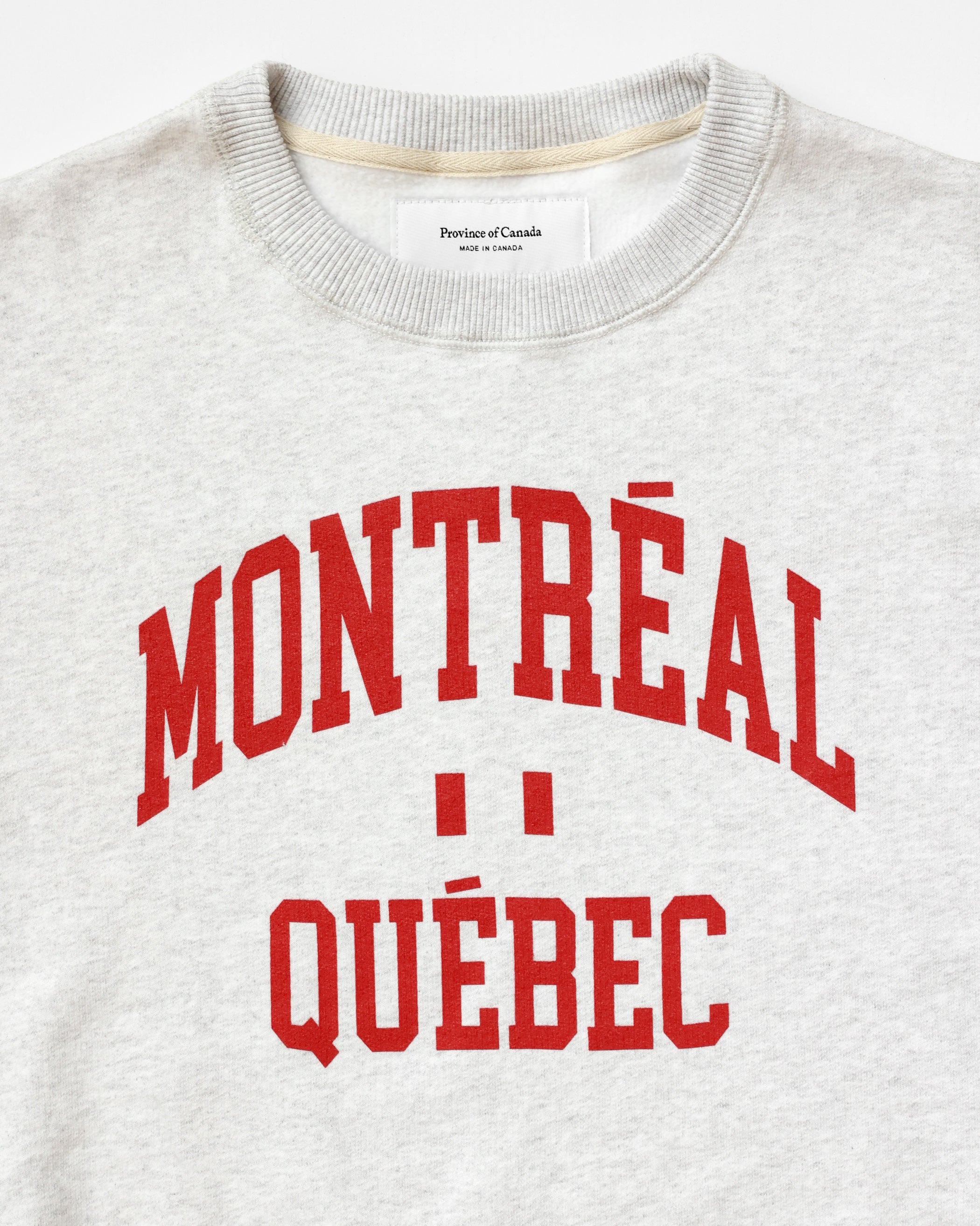 Montreal Fleece Sweatshirt Cloud - Unisex – Province of Canada