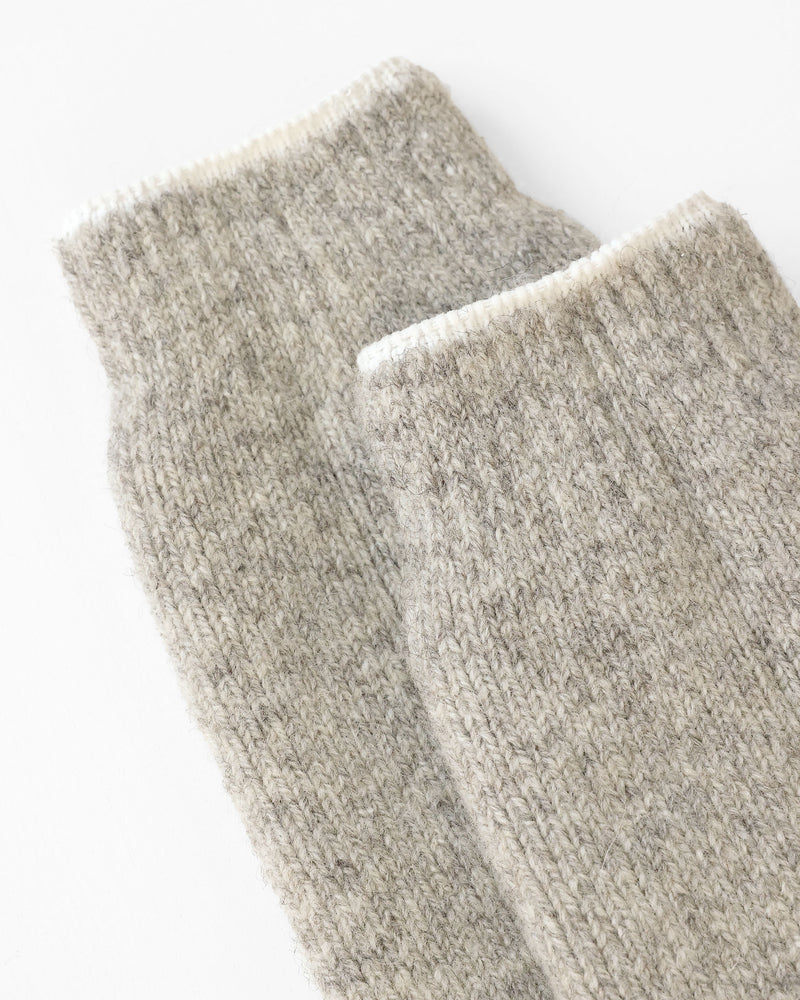 Made in Canada Long Slipper Sock Natural - Province of Canada