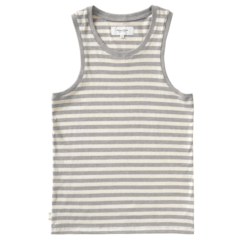 Tuesday Tank Top Natural Stripe - Unisex