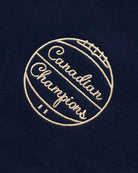 Made in Canada Basketball Champions Fleece Hoodie Navy - Unisex - Province of Canada