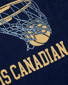 Made in Canada Basketball is Canadian Tee Navy - Unisex - Province of Canada