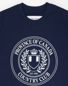 Made in Canada Country Club Tee Navy - Unisex - Province of Canada