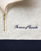 Made in Canada Club Fleece Half Zip Navy - Unisex - Province of Canada