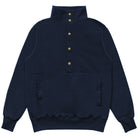 Made in Canada 100% Cotton Reverse Fleece Pullover Navy - Unisex - Province of Canada