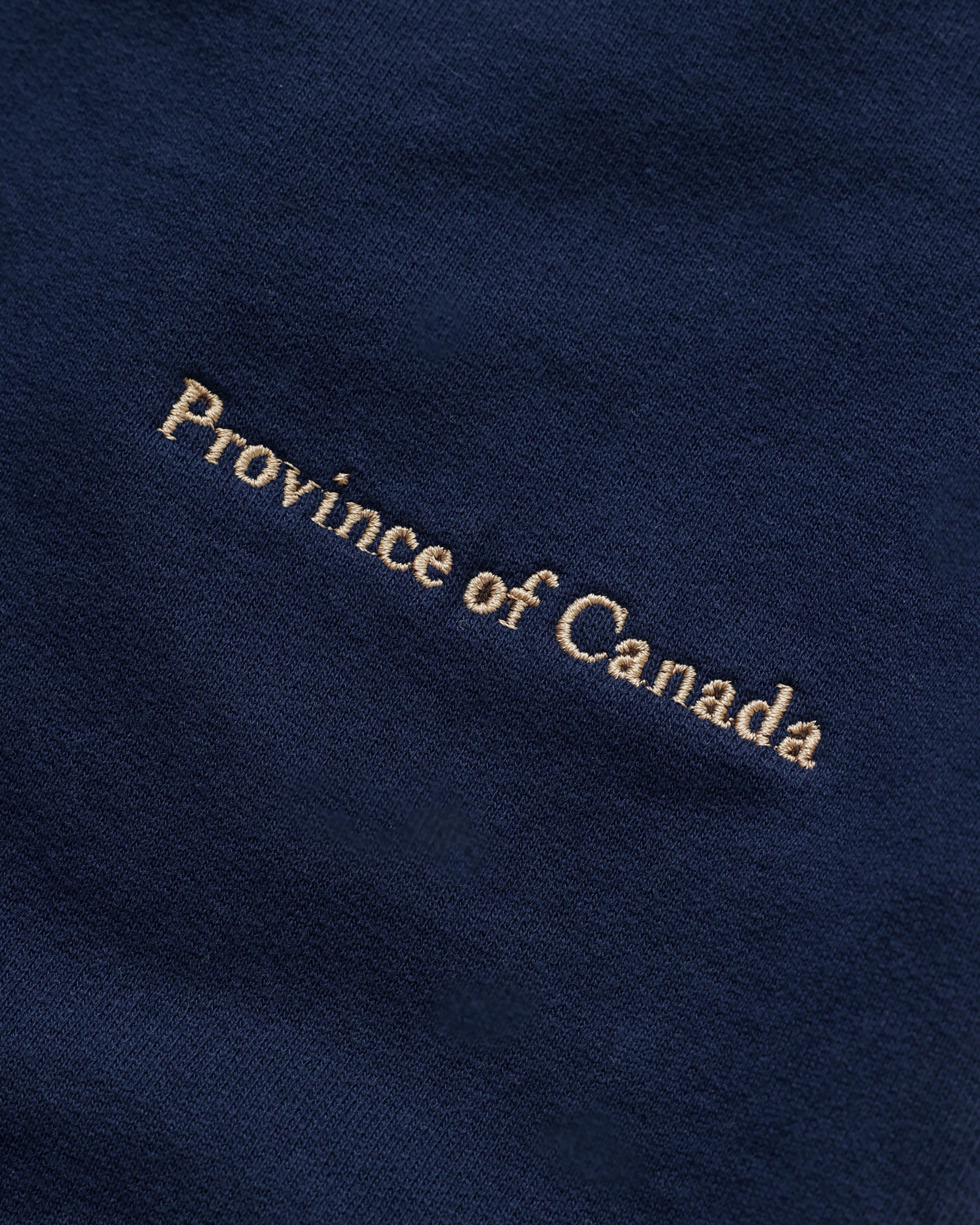 Made in Canada 100% Cotton Wide Leg French Terry Sweatpant Navy - Unisex - Province of Canada