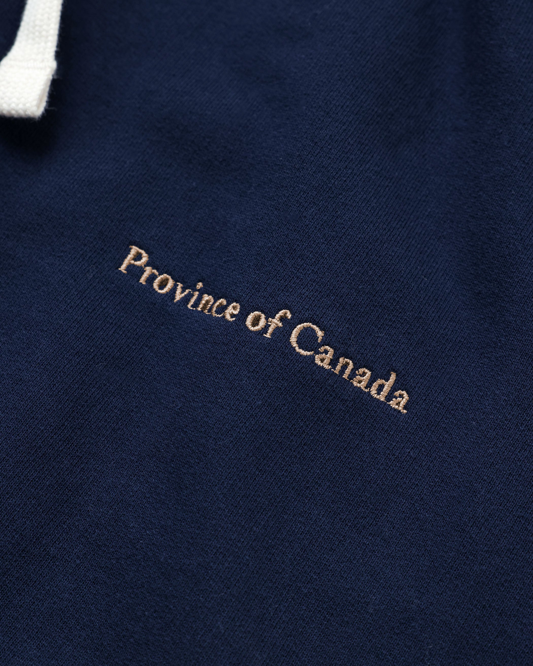 Made in Canada 100% Cotton Wide Leg Cropped French Terry Sweatpant Navy Blue - Unisex - Province of Canada