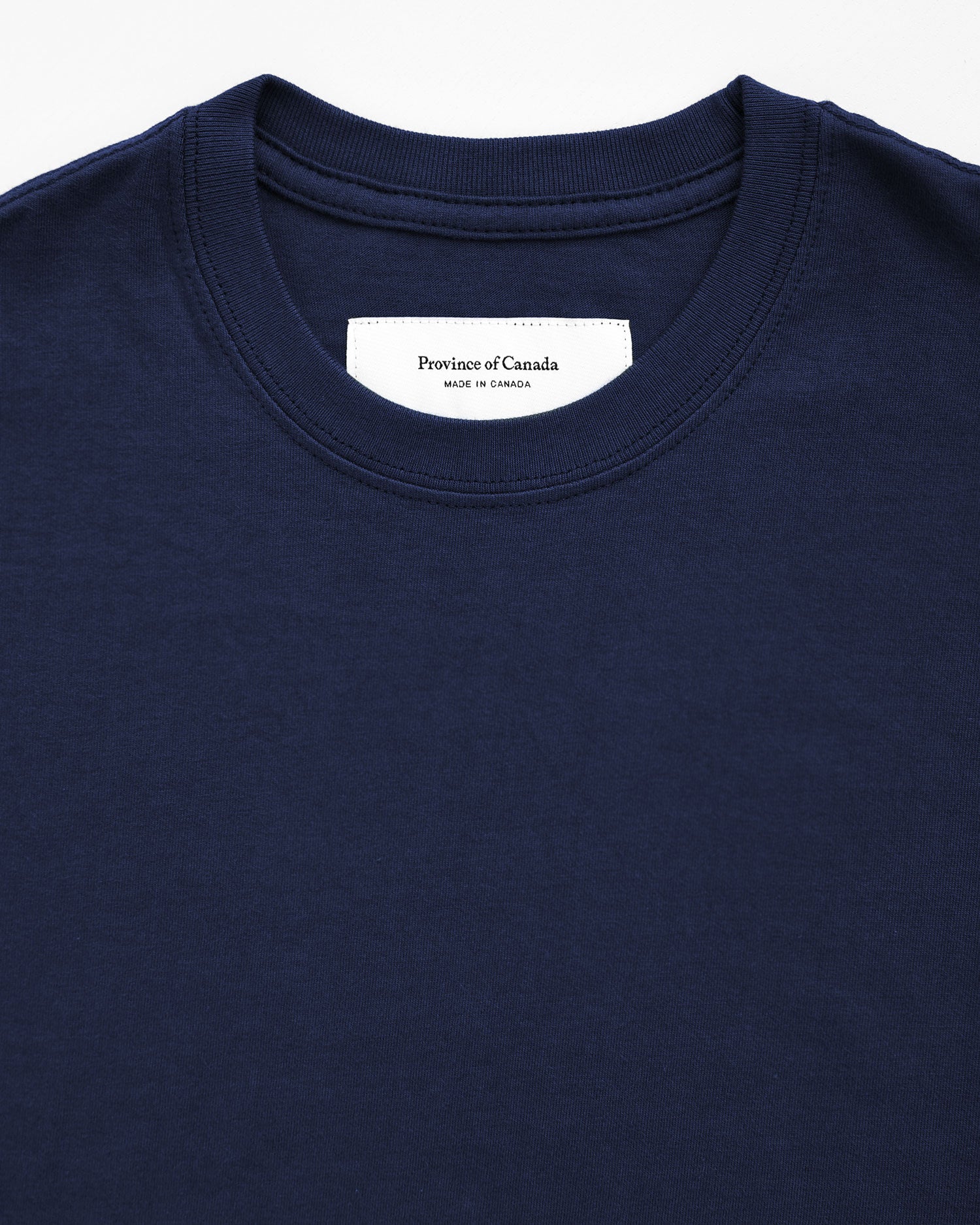 Monday Tee Navy - Unisex - Made in Canada - Province of Canada