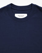 Monday Crop Top Tee Navy - Made in Canada - Province of Canada