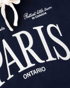 Made in Canada Paris Ontario Fleece Hoodie Navy - Unisex - Province of Canada