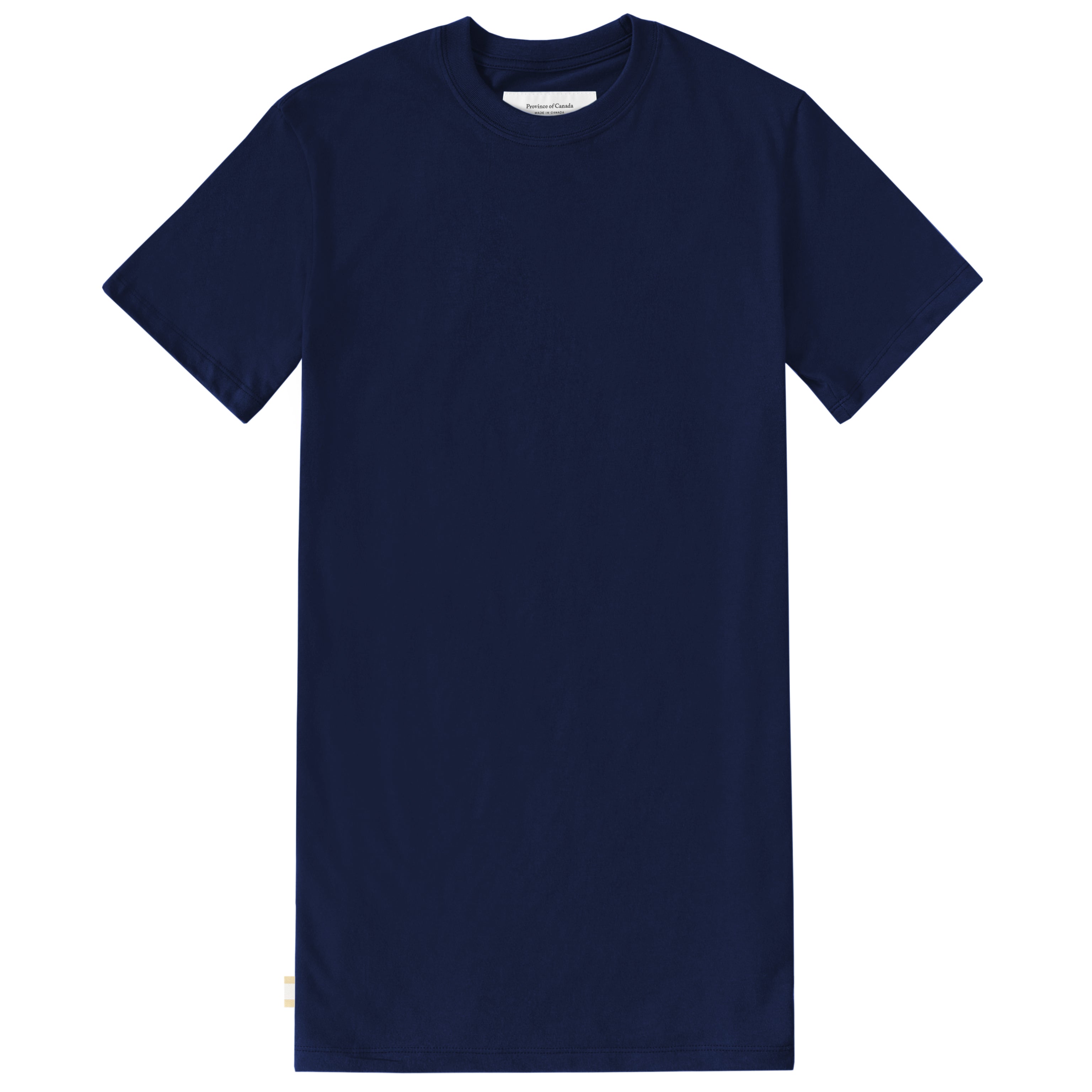 Made in Canada Pocket T-Shirt Dress Navy - Province of Canada