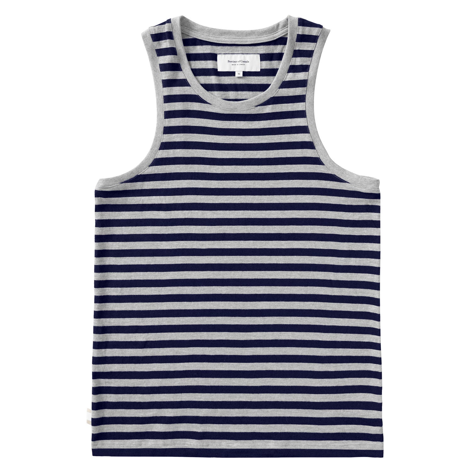 Made in Canada Tuesday Tank Top Navy Stripe Unisex - Province of Canada