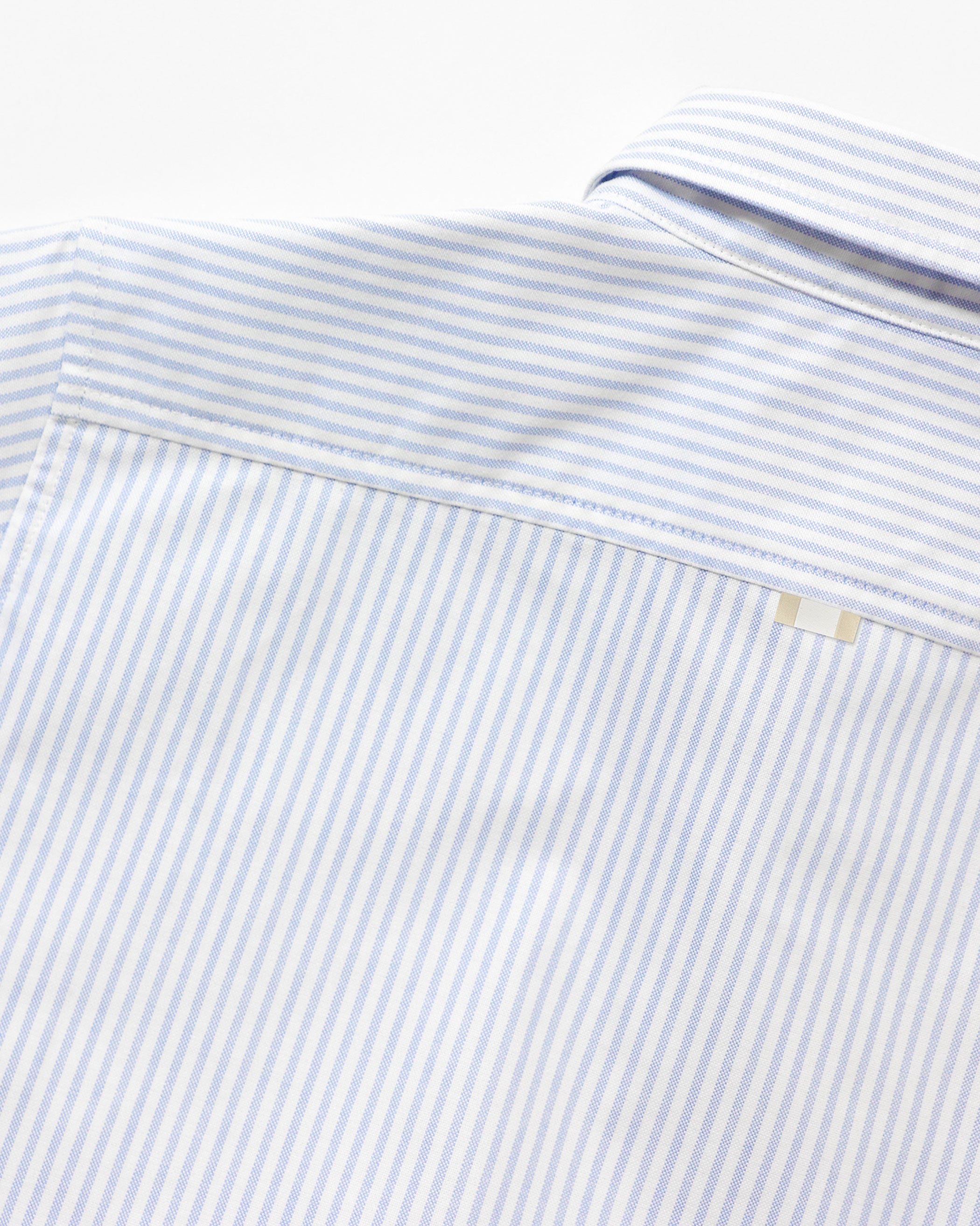 Oxford Stripe Button Down Shirt - Made in Canada - Province of Canada
