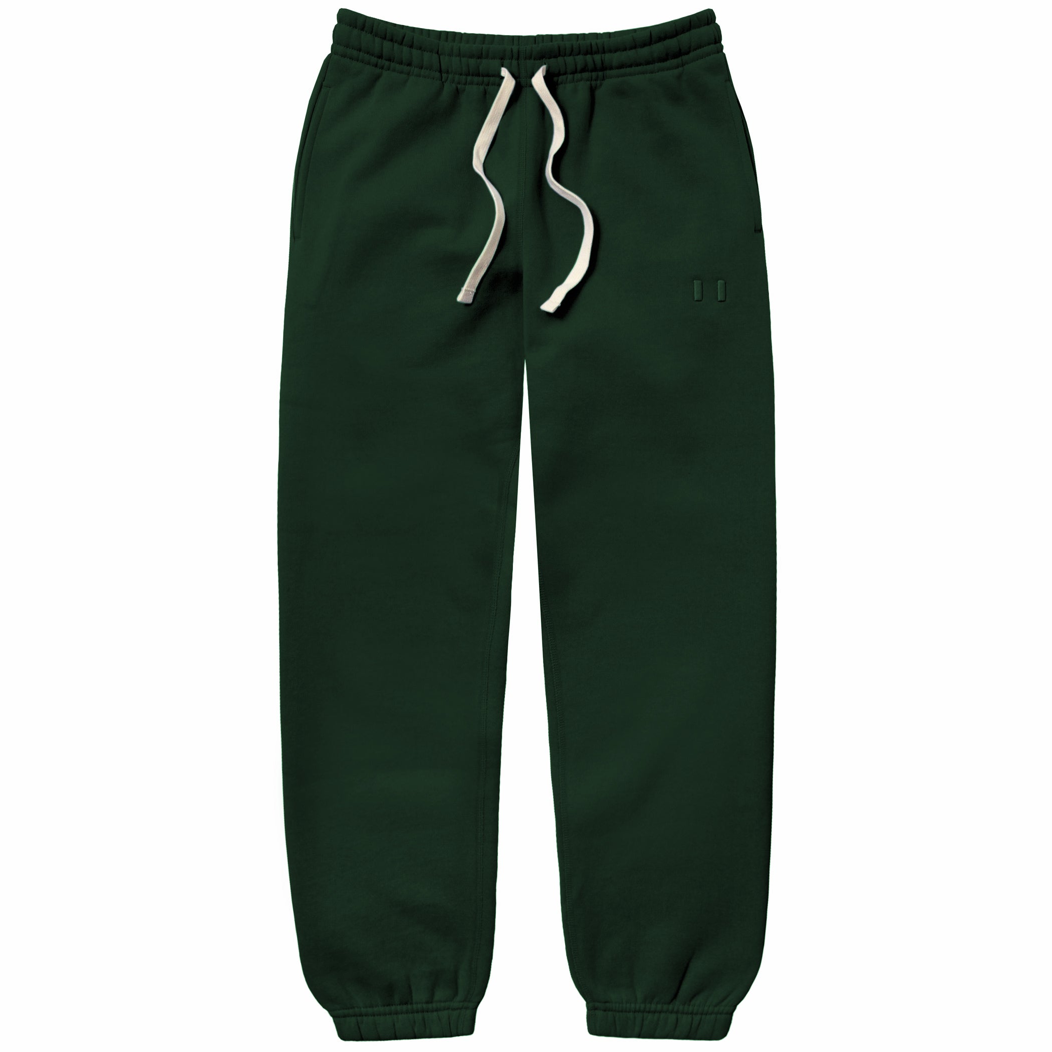 Made in Canada Flag Fleece Sweatpants Forest Unisex - Province of Canada