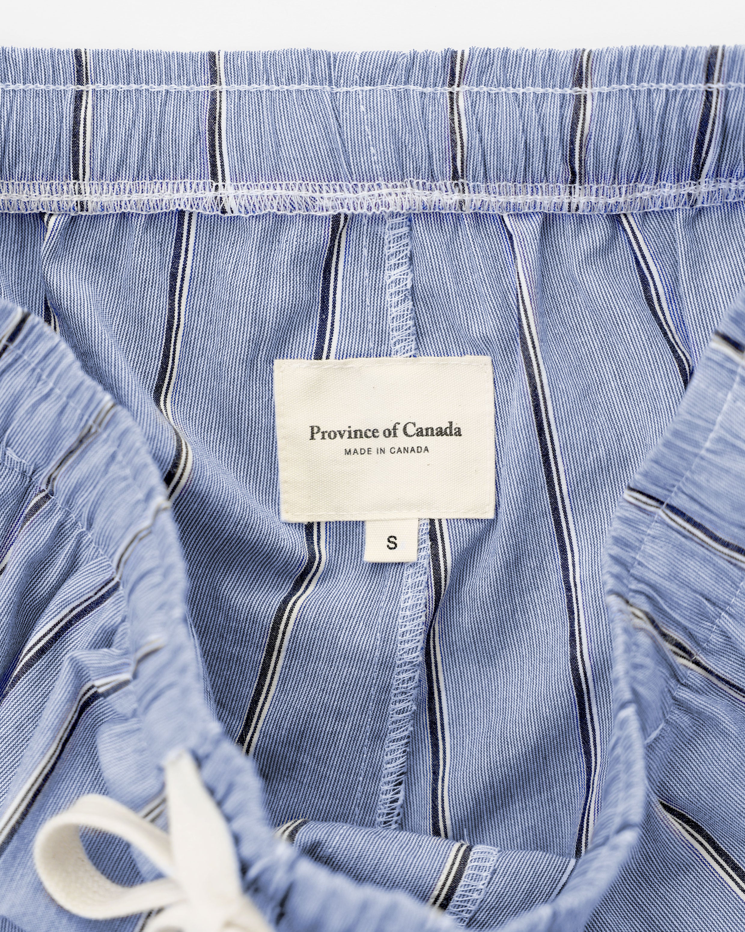 Made in Canada Pyjama Pant Blue Stripe - Unisex - Province of Canada