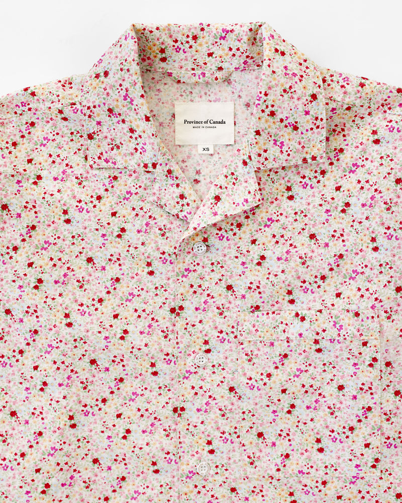 Made in Canada Pyjama Shirt Floral - Unisex - Province of Canada