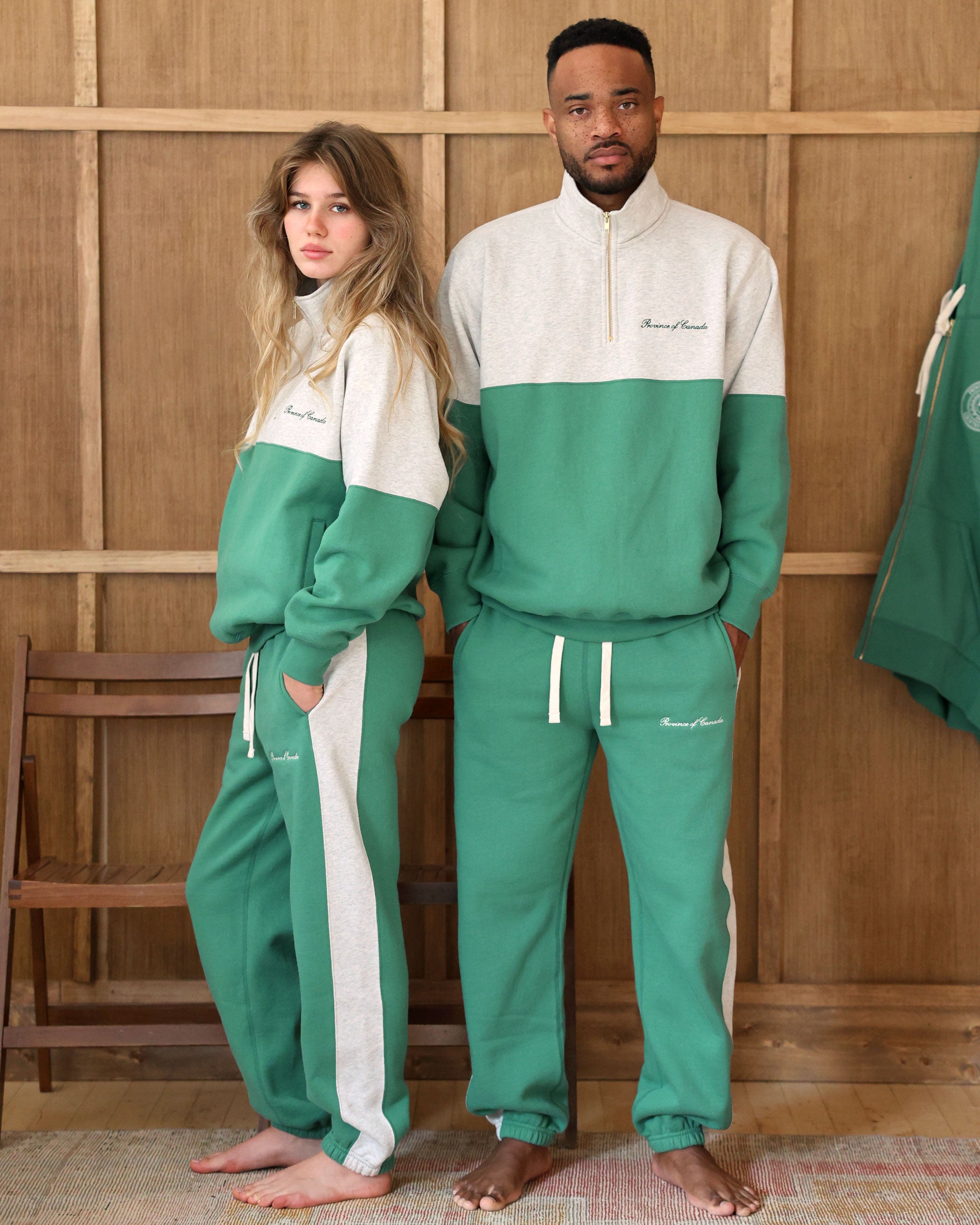 Club Fleece Sweatpant Green - Unisex - Made in Canada – Province