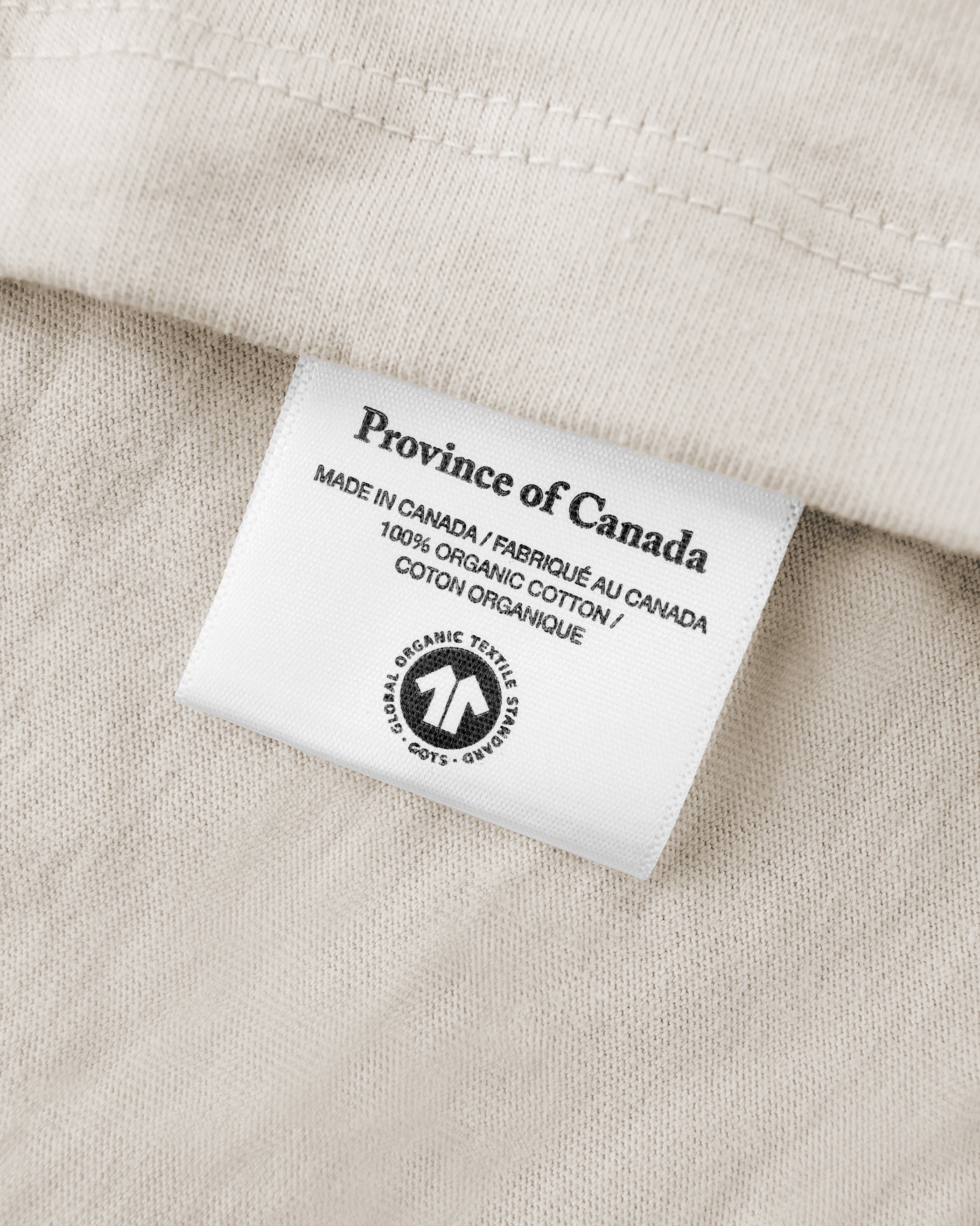 Made in Canada Monday Crop Top Putty - Province of Canada