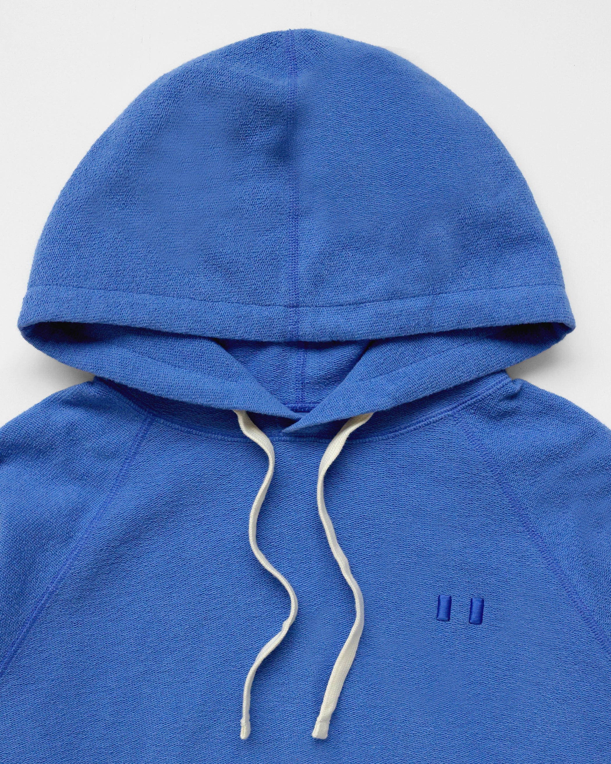 Made in Canada Reverse French Terry Hoodie Super Blue - Unisex - Province of Canada