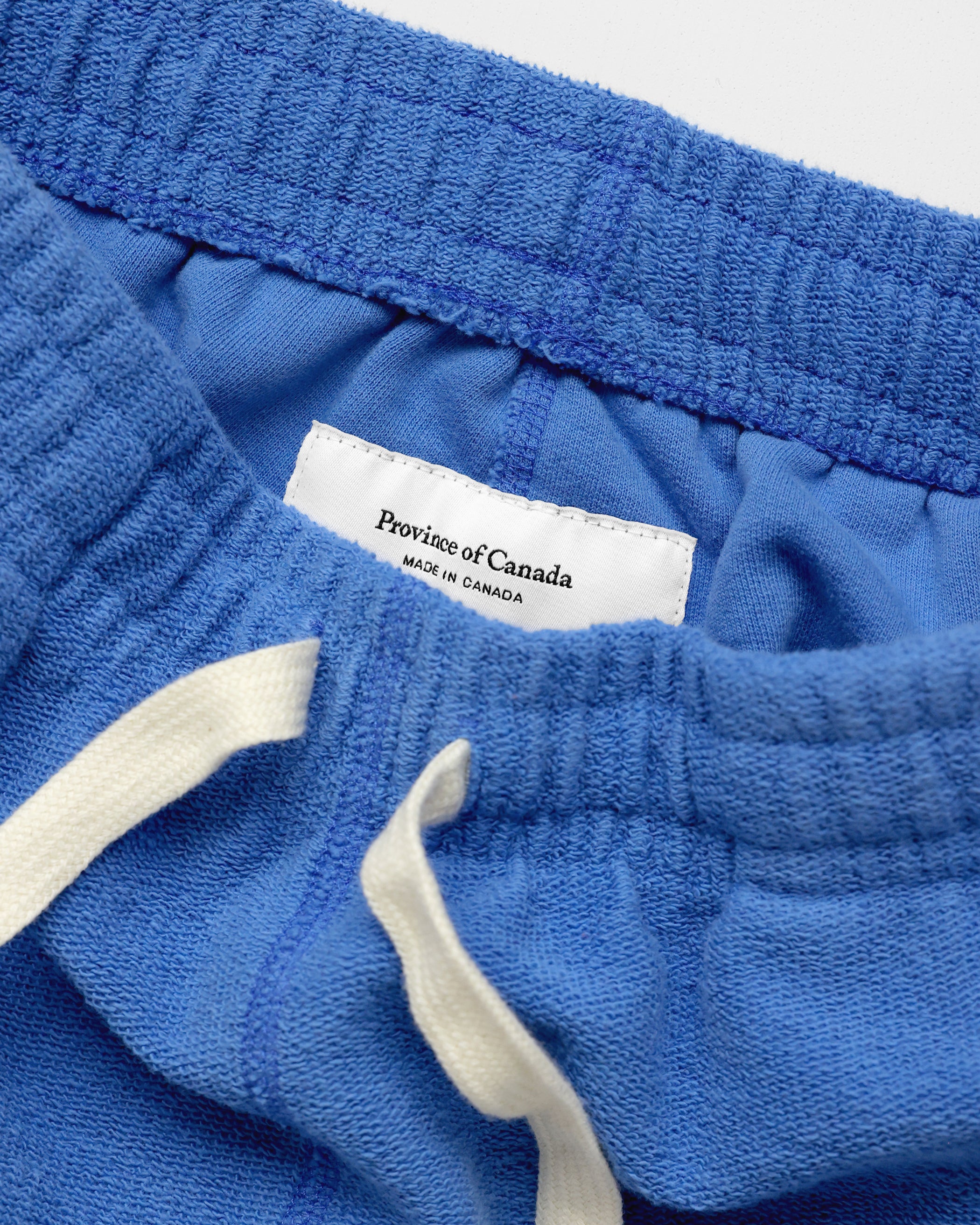 Made in Canada Reverse Relaxed French Terry Sweatpant Super Blue - Unisex - Province of Canada