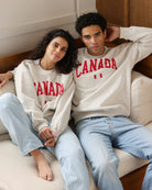 Canada Fleece Sweatshirt Eggshell - Made in Canada - Province of Canada