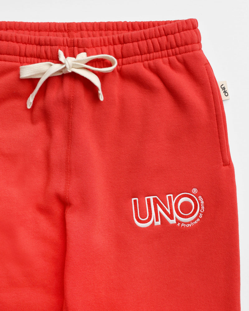 Uno Fleece Sweatpant Tart Red - Made in Canada - Province of Canada