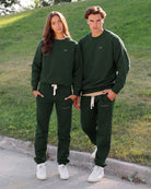 Made in Canada Lounge Fleece Sweatpants Forest Unisex - Province of Canada