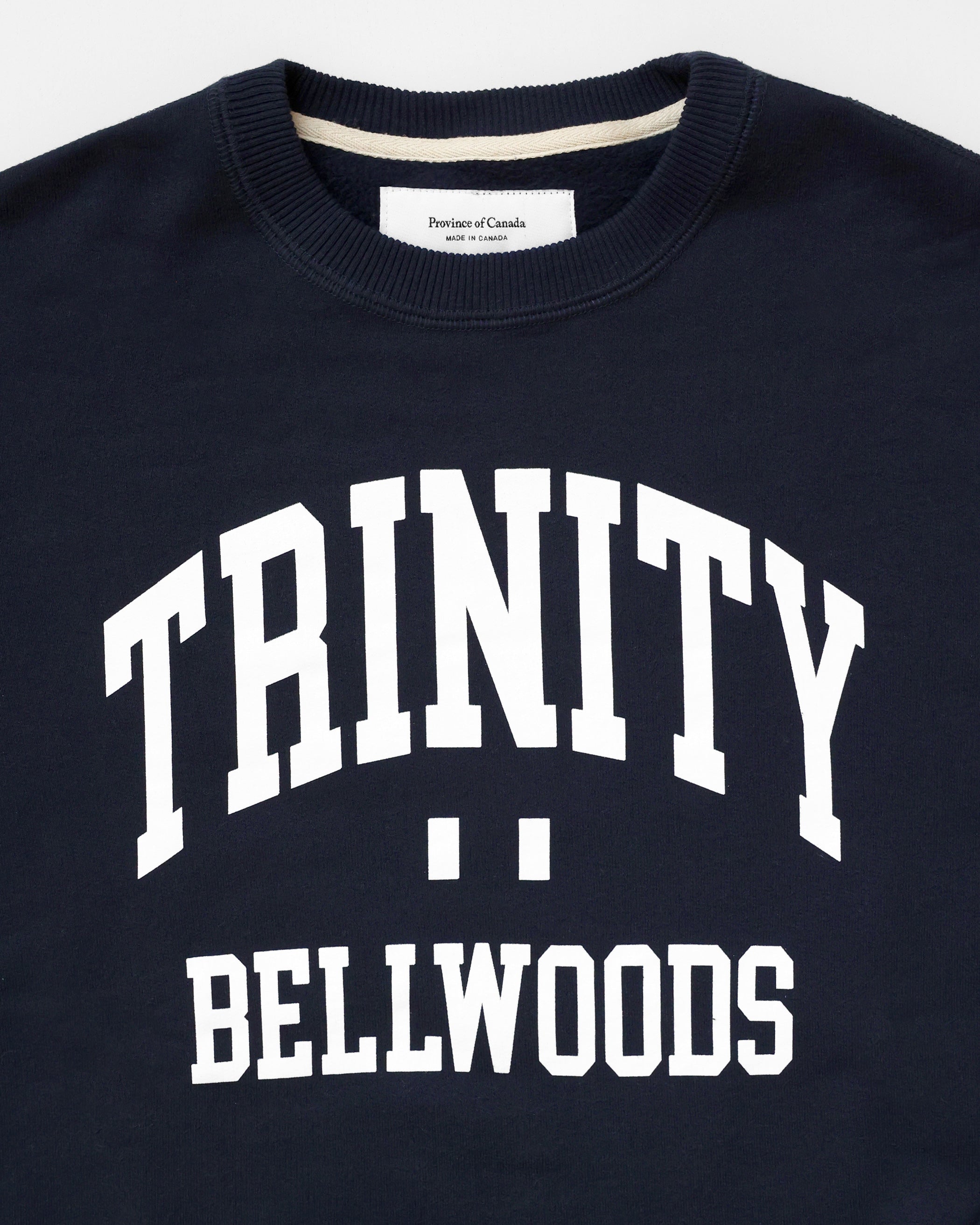 Made in Canada Trinity Bellwoods Toronto Fleece Sweatshirt Navy - Unisex - Province of Canada