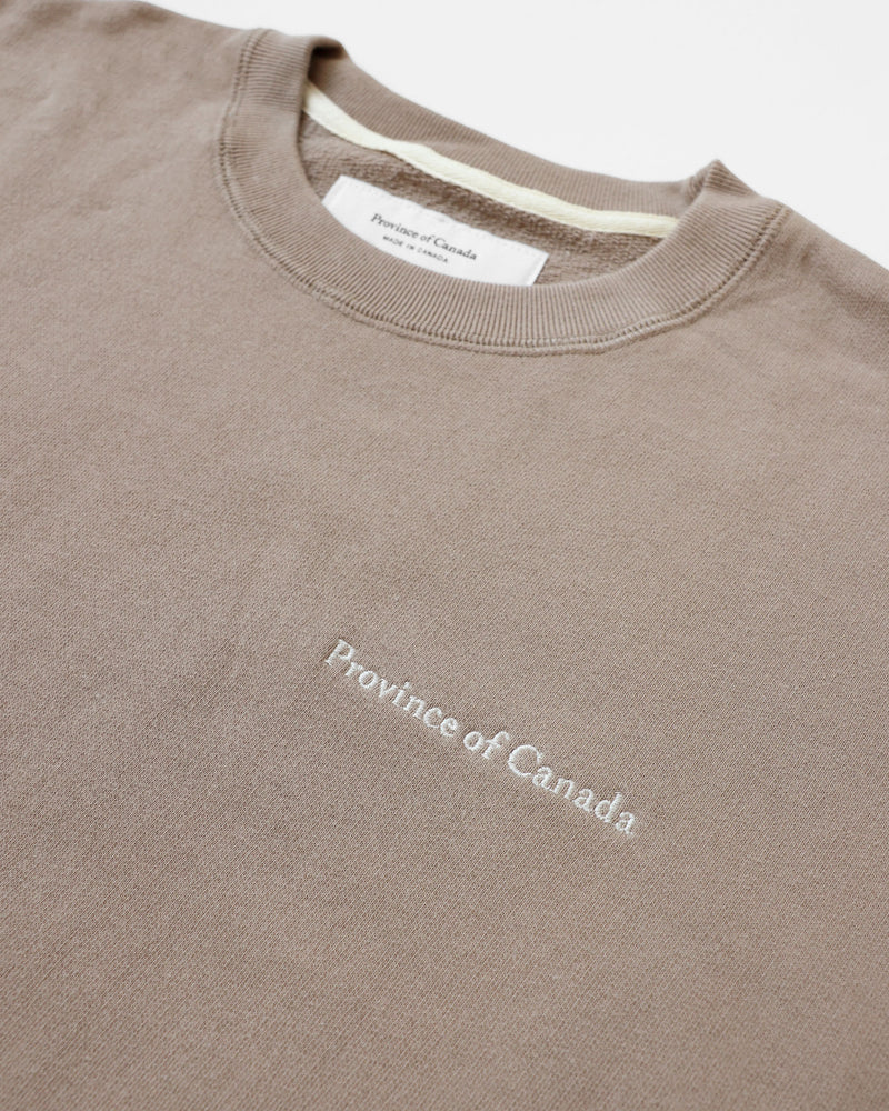 Province of Canada - Long Sweatshirt French Terry Truffle - Made in Canada