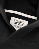 Uno Fleece Hoodie Black - Made in Canada - Province of Canada