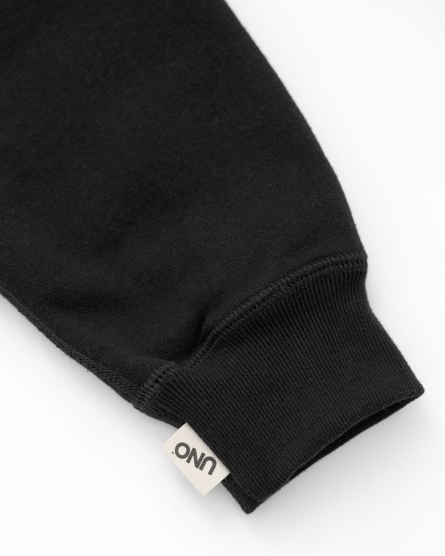 Uno Fleece Hoodie Black - Made in Canada - Province of Canada