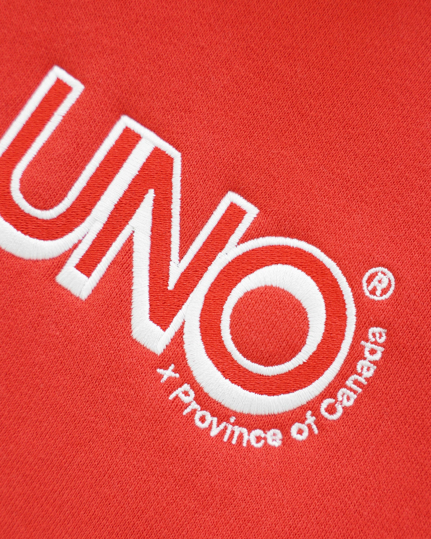 Uno Half Zip Tart Red - Made in Canada - Province of Canada