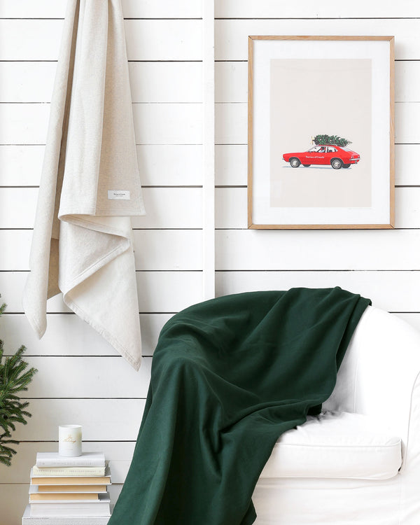 Christmas Car Print - Province of Canada - Made in Canada