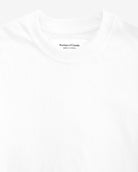 Made in Canada Organic Cotton Monday Long Sleeve Tee White - Unisex - Province of Canada