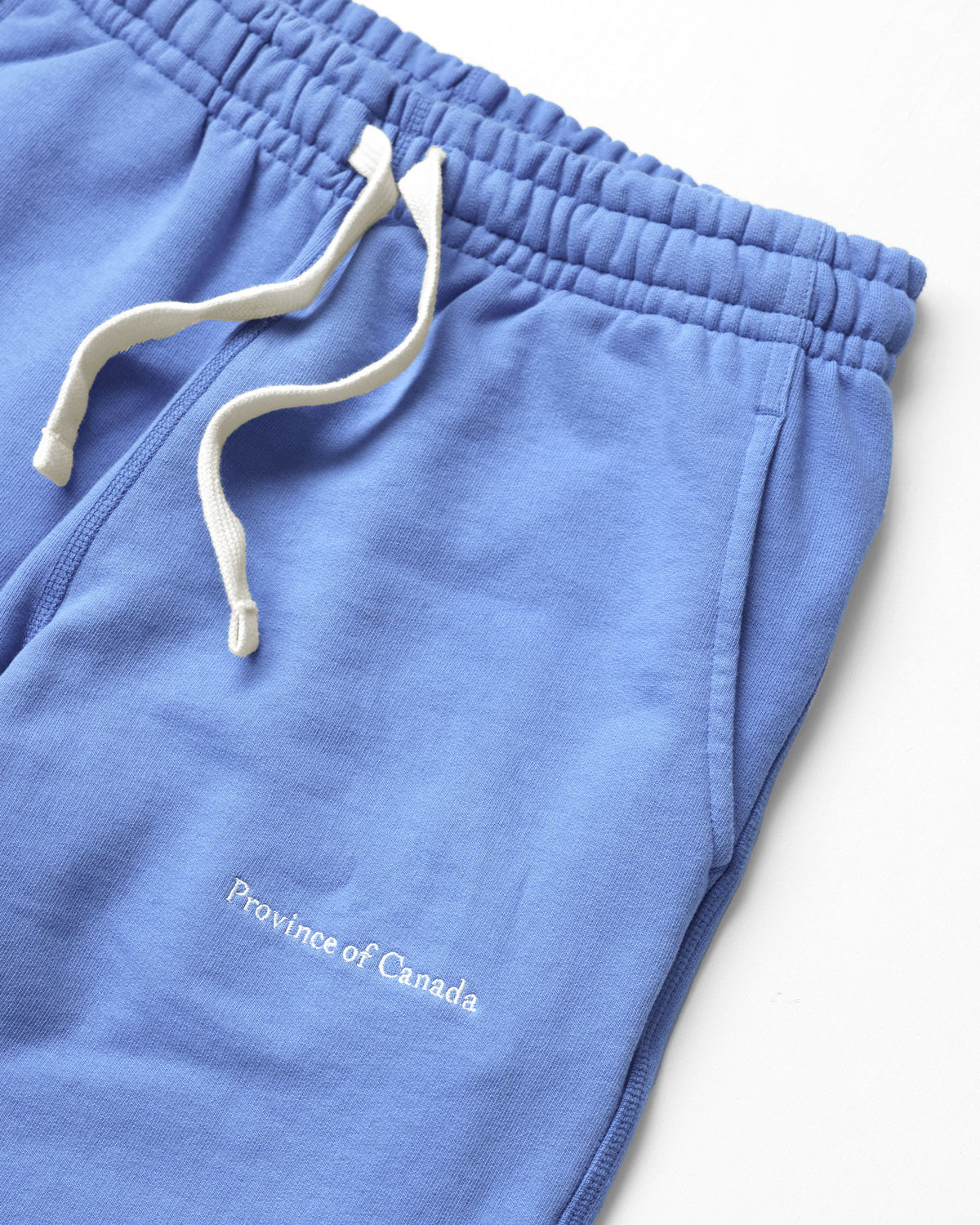 Made in Canada - Relaxed French Terry Sweatpant Periwinkle - Unisex - Province of Canada 