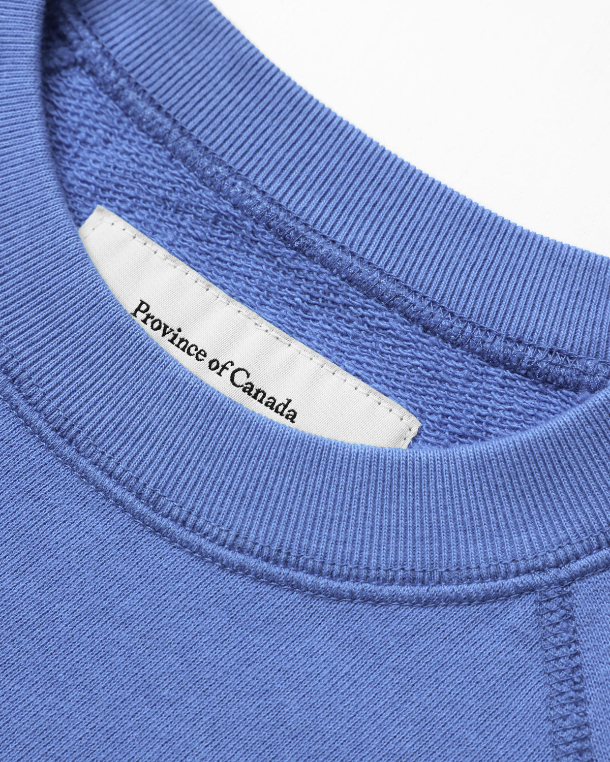 Made in Canada - French Terry Sweatshirt Periwinkle - Unisex - Province of Canada