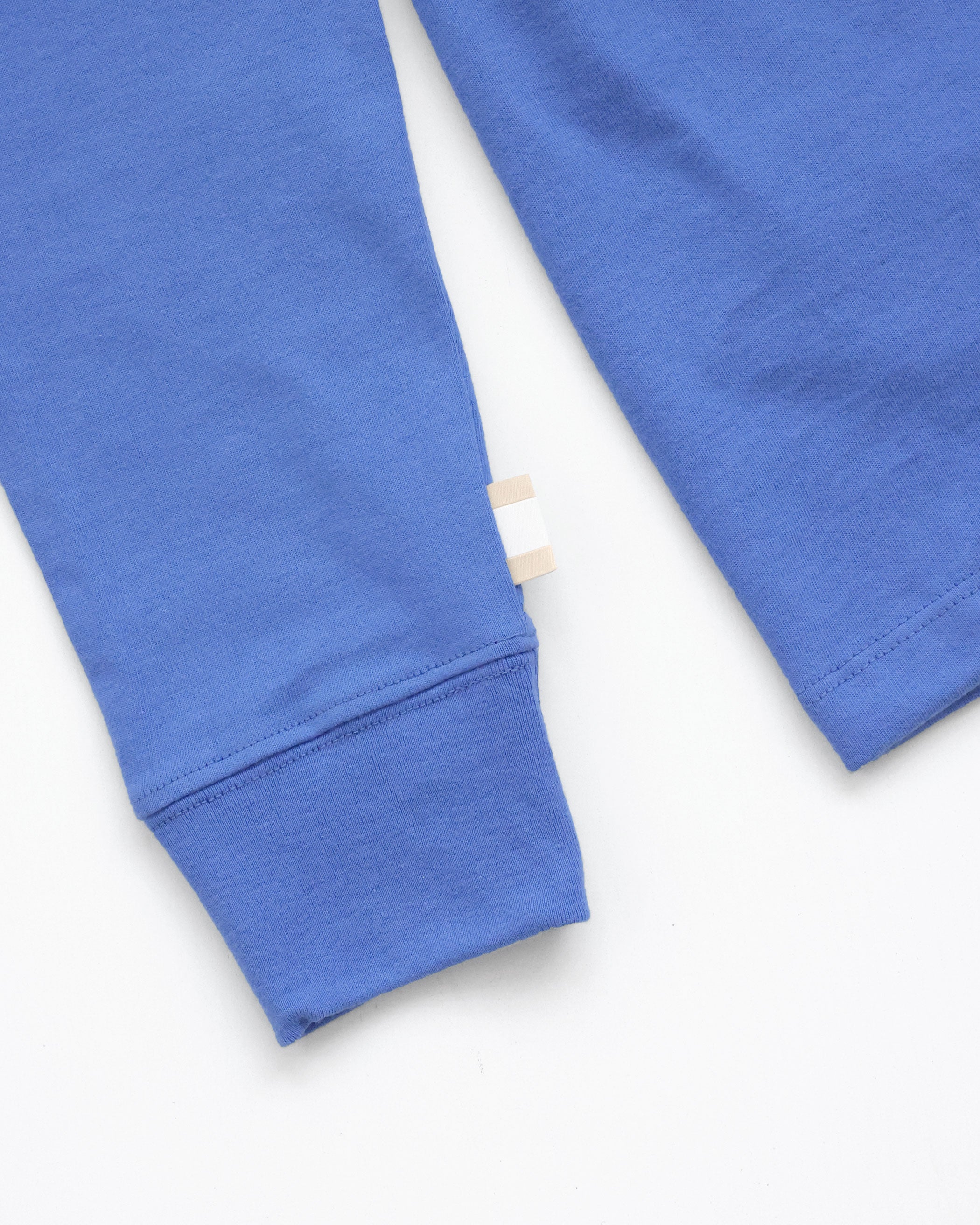 Made in Canada 100% Organic Cotton Monday Long Sleeve Tee Periwinkle - Unisex - Province of Canada 