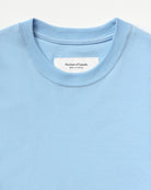 Made in Canada 100% Organic Cotton Monday Crop Top Sky Blue - Unisex - Province of Canada