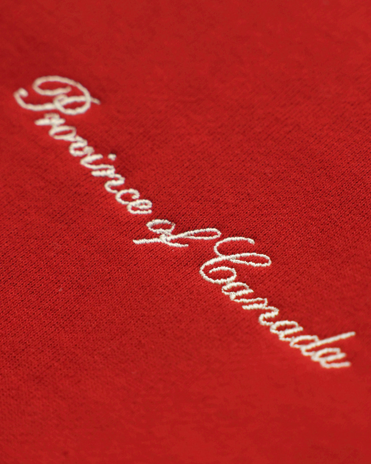Made in Canada - Club Fleece Sweatshirt Red - Unisex - Province of Canada 