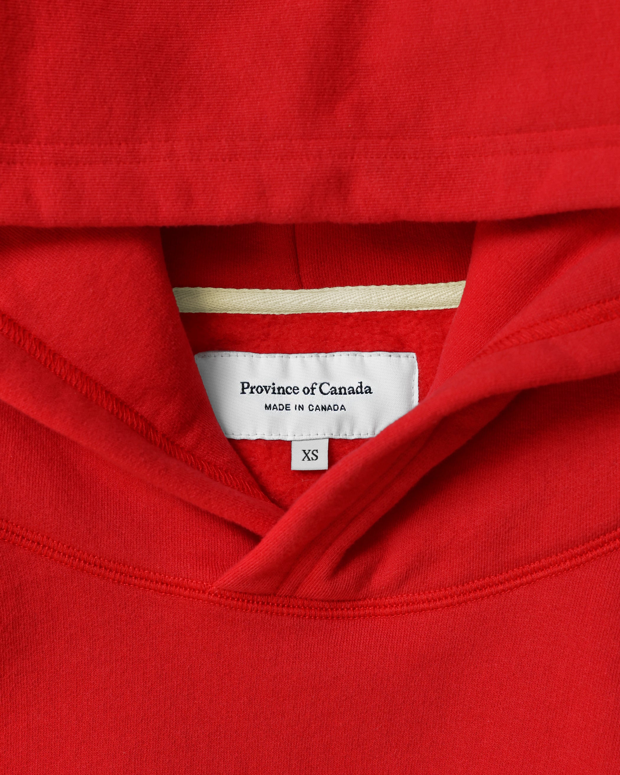 Flag Fleece Hoodie Red - Unisex – Province of Canada