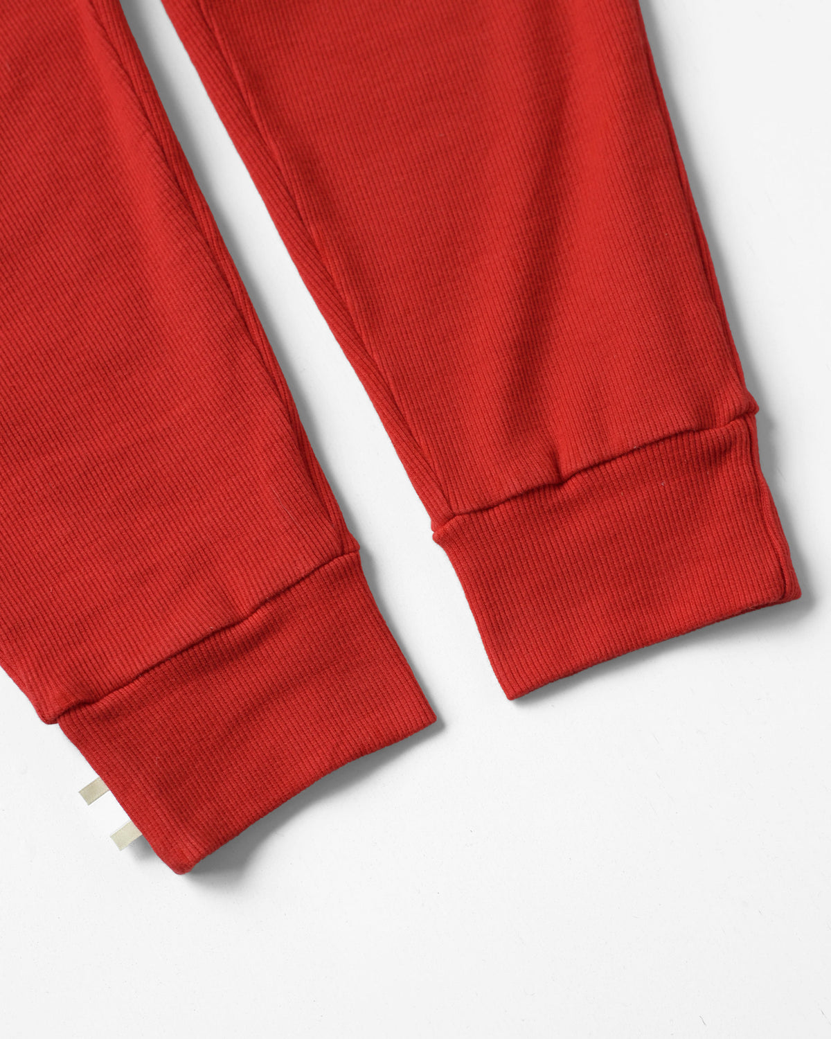Made in Canada - Almost Pyjama Rib Pant Red - Unisex - Province of Canada