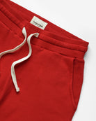 Made in Canada - Almost Pyjama Rib Pant Red - Unisex - Province of Canada
