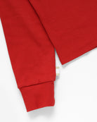 Made in Canada - Almost Pyjama Rib Henley Red - Unisex - Province of Canada