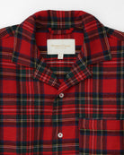 Made in Canada 100% Cotton Noel Plaid Flannel Pyjama Shirt Unisex - Province of Canada