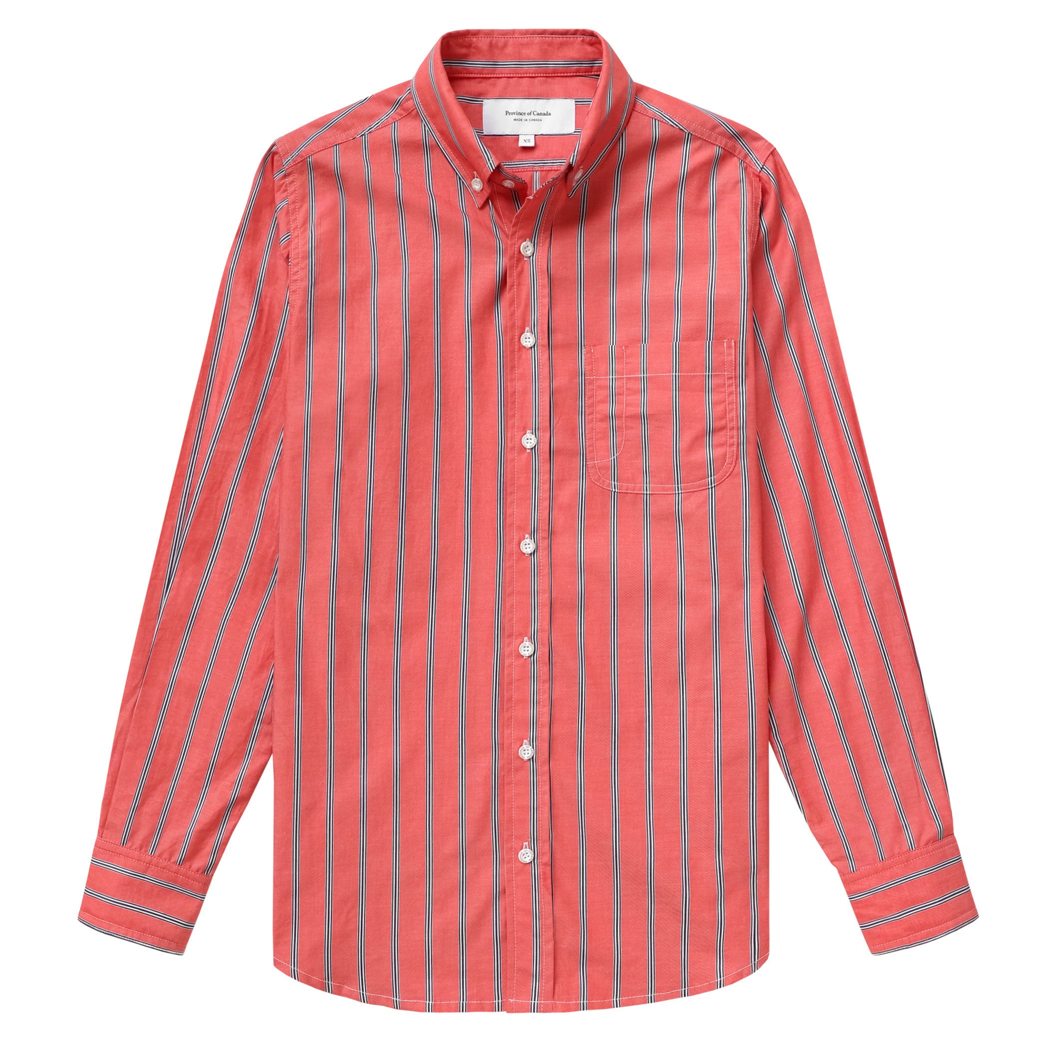 Made in Canada 100% Cotton Button Down Chelton Shirt - Unisex - Province of Canada