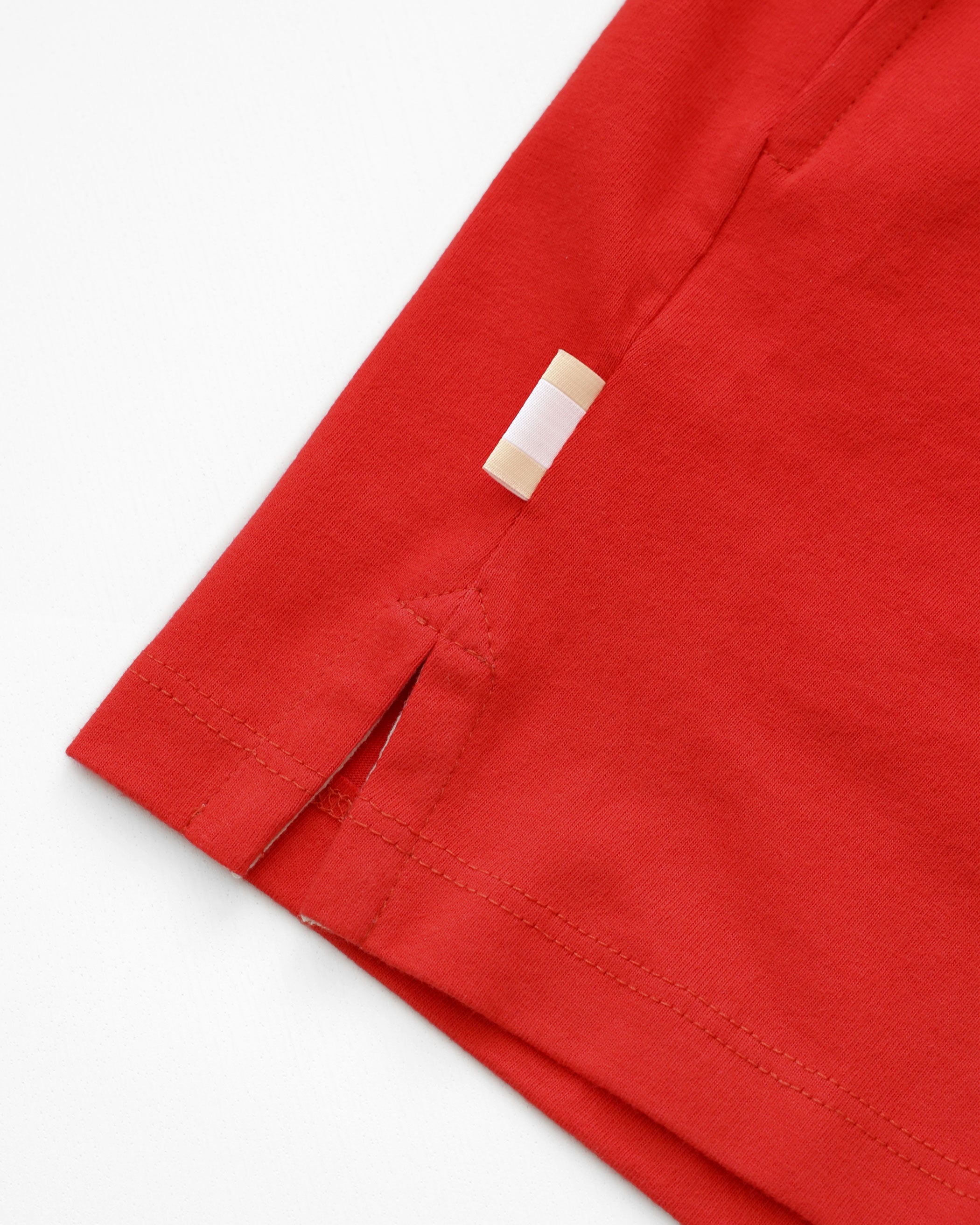 Made in Canada 100% Organic Cotton Weekend Short Red - Mens - Province of Canada