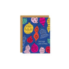 Retro Baubles Greeting Card- Made in Canada