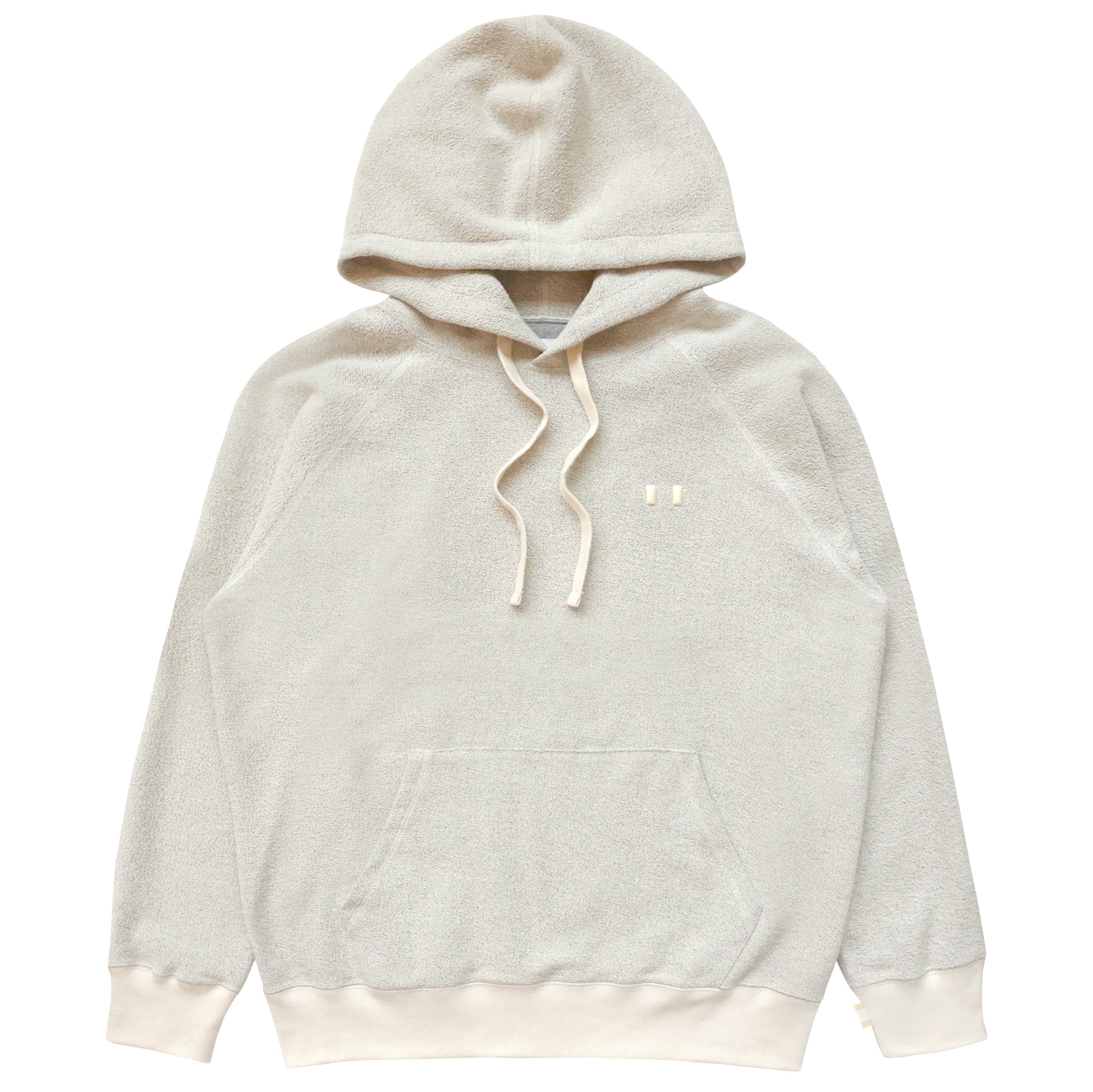 Made in Canada 100% Cotton Reverse French Terry Hoodie Natural - Unisex - Province of Canada