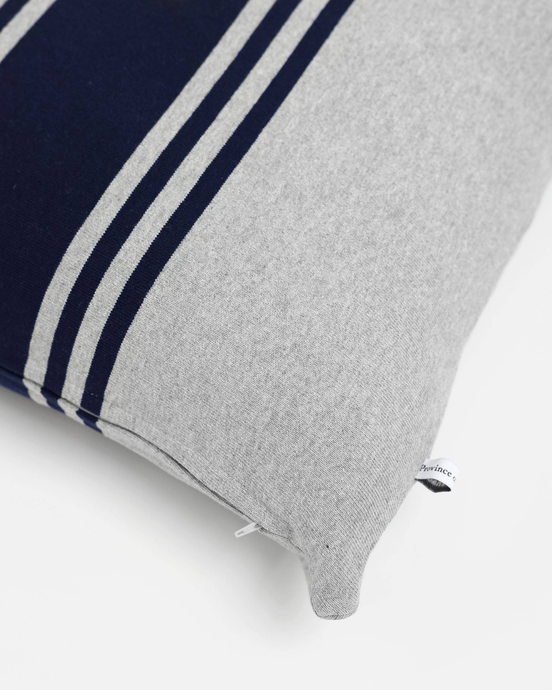 Rosseau Cushion Cover Navy and Ash – Province of Canada