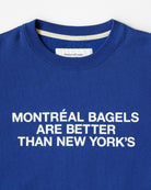 Made in Canada Montreal Bagels Sweatshirt Royal - Unisex - Province of Canada
